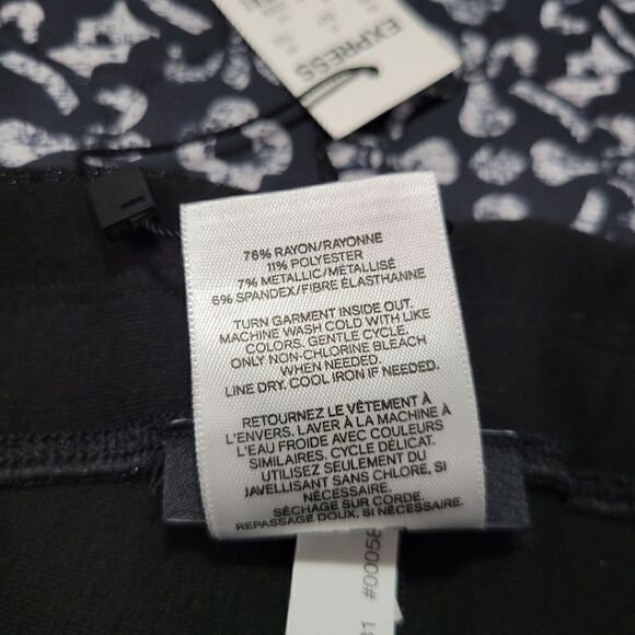 Express Sparkly Stretchy Leggings  - Picture 5 of 5